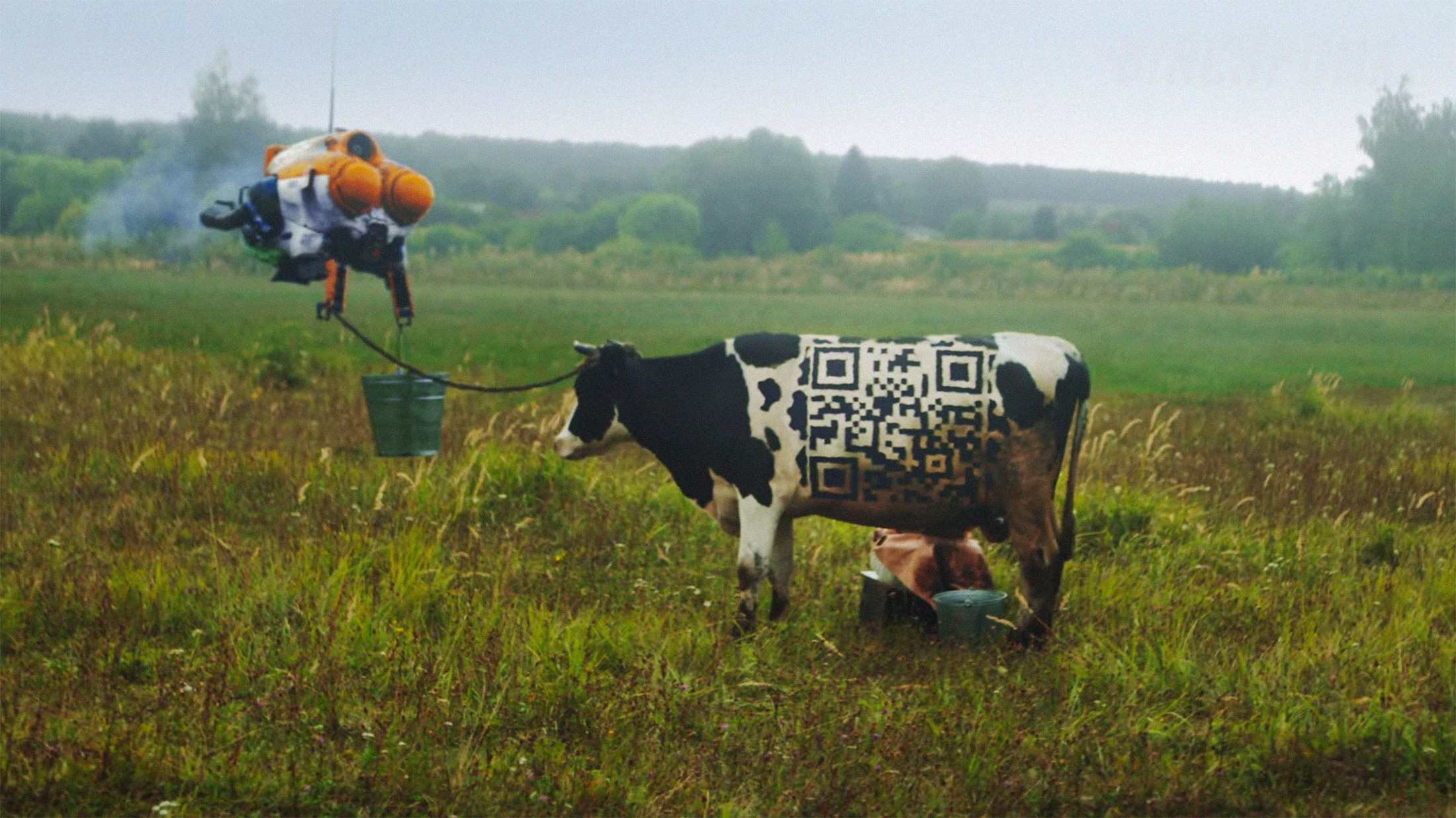 Cyberpunk farm русская кибердеревня фото 1