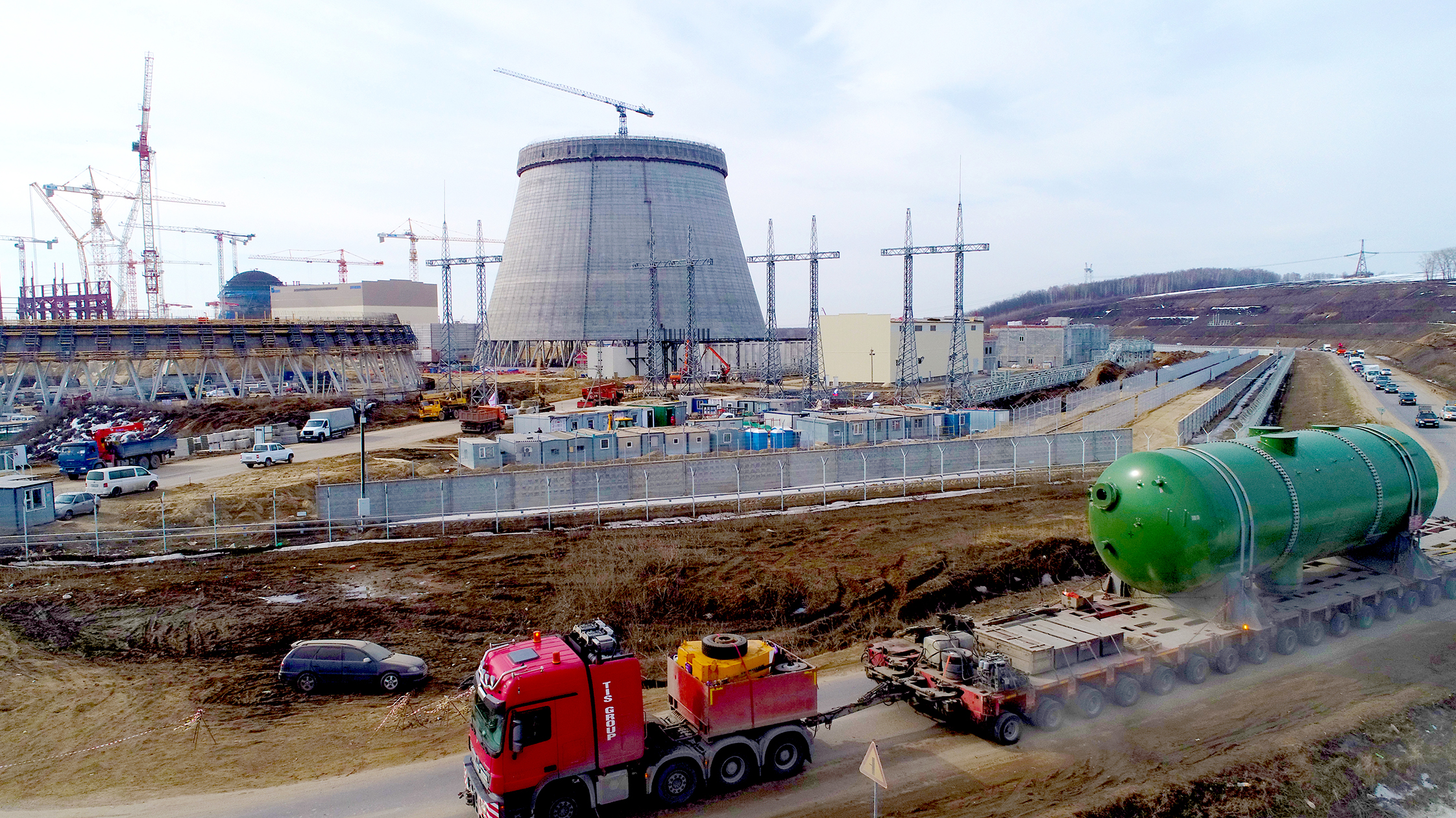 На Курскую АЭС-2 доставили последний парогенератор для первого энергоблока